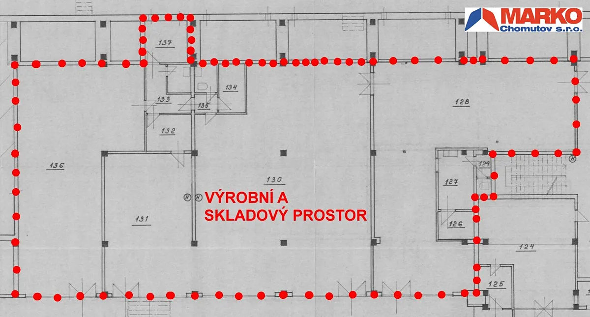 Pronájem obchodního prostoru 511 m²